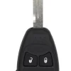 68273328 AA OEM Key Fob Circuit Board with New Remote Case & Uncut Metal Key
