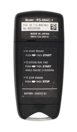 Acura 08E91-E22-2M0-01 OEM 3 Button Key Fob