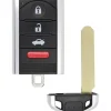 Acura KR5434760 OEM 4 Button Driver 2 Key Fob