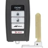 Acura KR537924100 OEM 5 Button Key Fob Driver 1