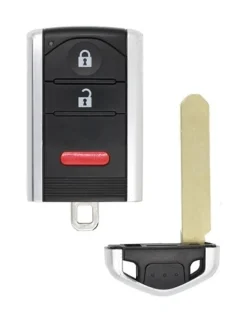 Acura KR5434760 OEM 3 Button Key Fob Driver 2