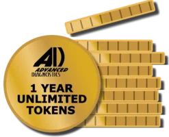 Advanced Diagnostic Programming Tokens - 1 Year Unlimited