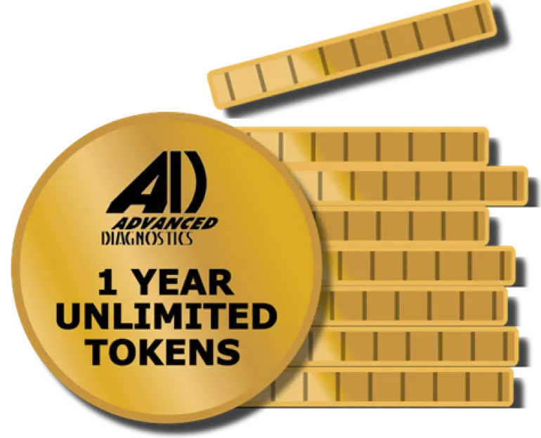 Advanced Diagnostic Programming Tokens - 1 Year Unlimited