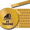 Advanced Diagnostic Programming Tokens - 25 Pack