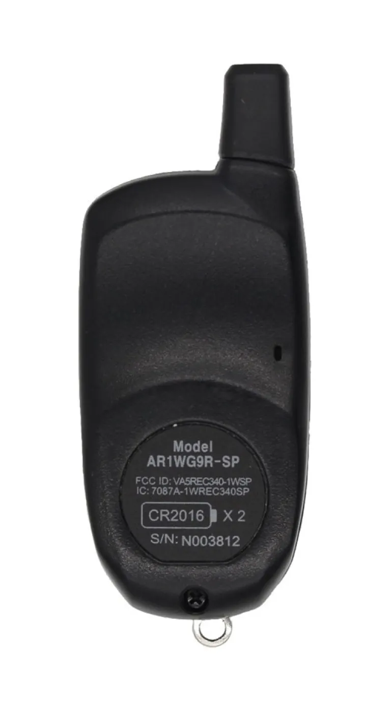 ArcticStart AR1WG9R-SP VA5REC340-1WSP Key Fob Remote