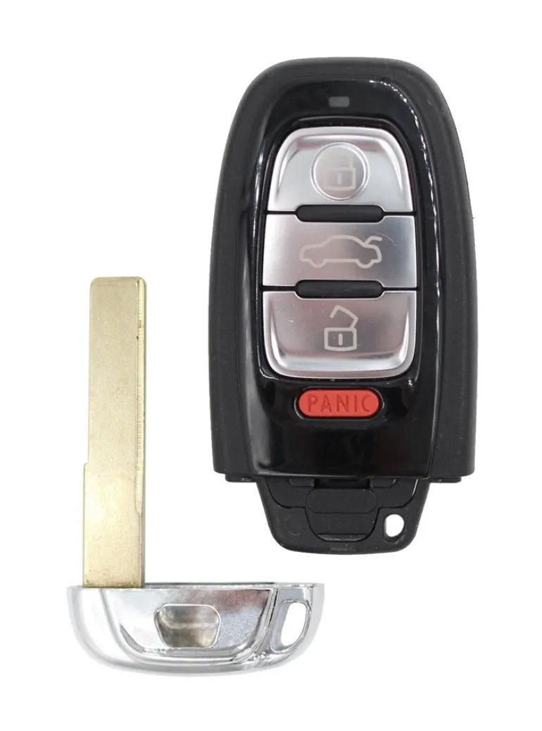 Audi A8 W12 OEM 4 Button Key Fob