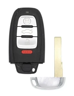 Audi 4G0.959.754 DM OEM 4 Button Key Fob w/ Comfort Access