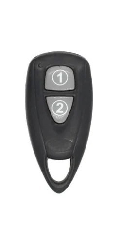 BLACK WIDOW TX-111 2 BUTTONS Factory OEM KEY FOB Keyless Entry Remote Alarm