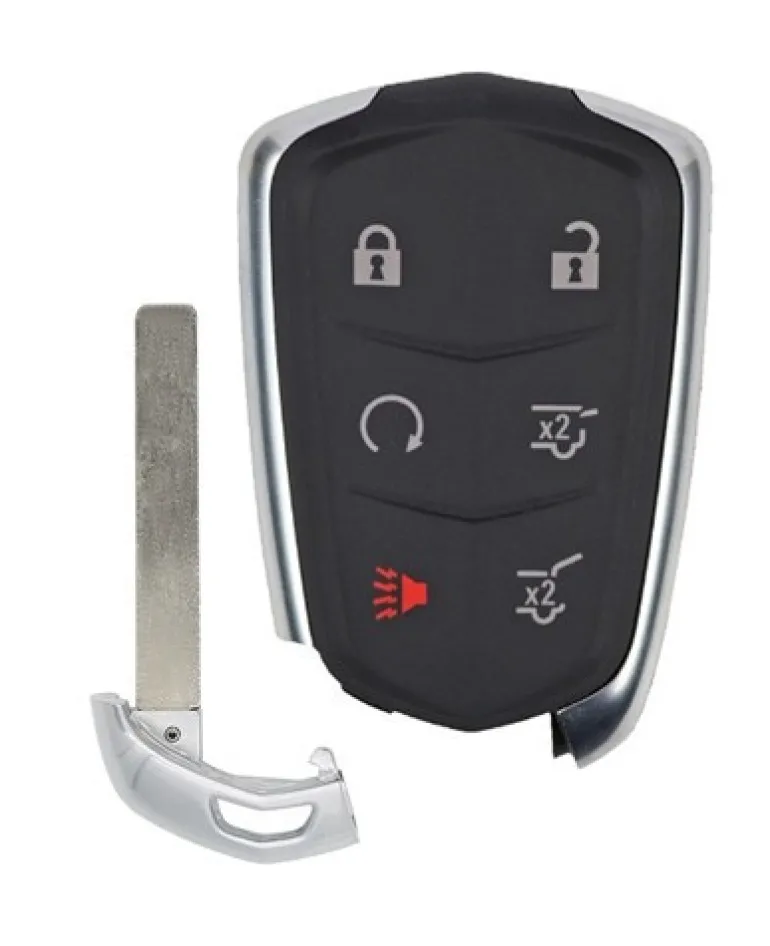 Cadillac 13598511A OEM 6 Button Key Fob