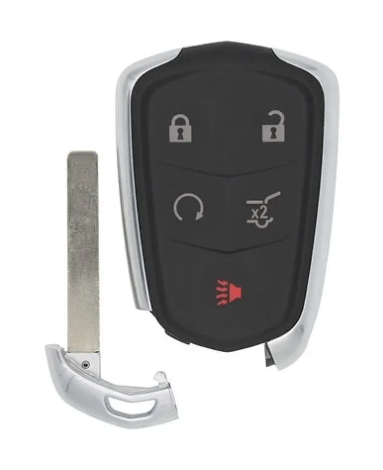 Cadillac 13598528 A OEM 5 Button Key Fob