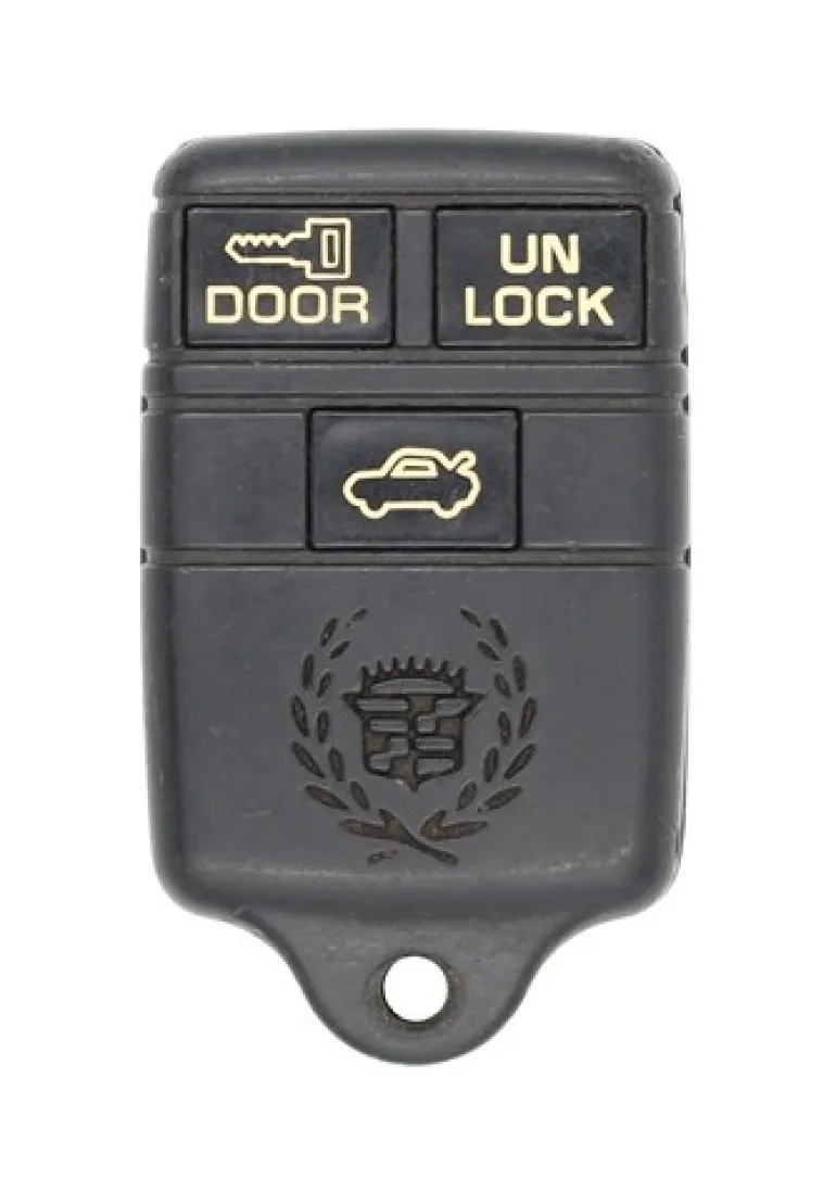 Cadillac Fleetwood OEM 3 Button Key Fob