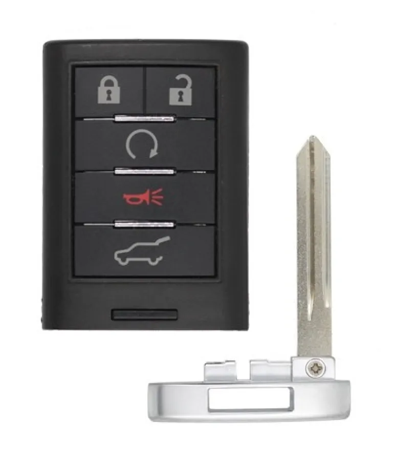 Cadillac 25843983 OEM 5 Button Key Fob
