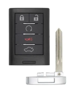 Cadillac 25854936 OEM 5 Button Key Fob