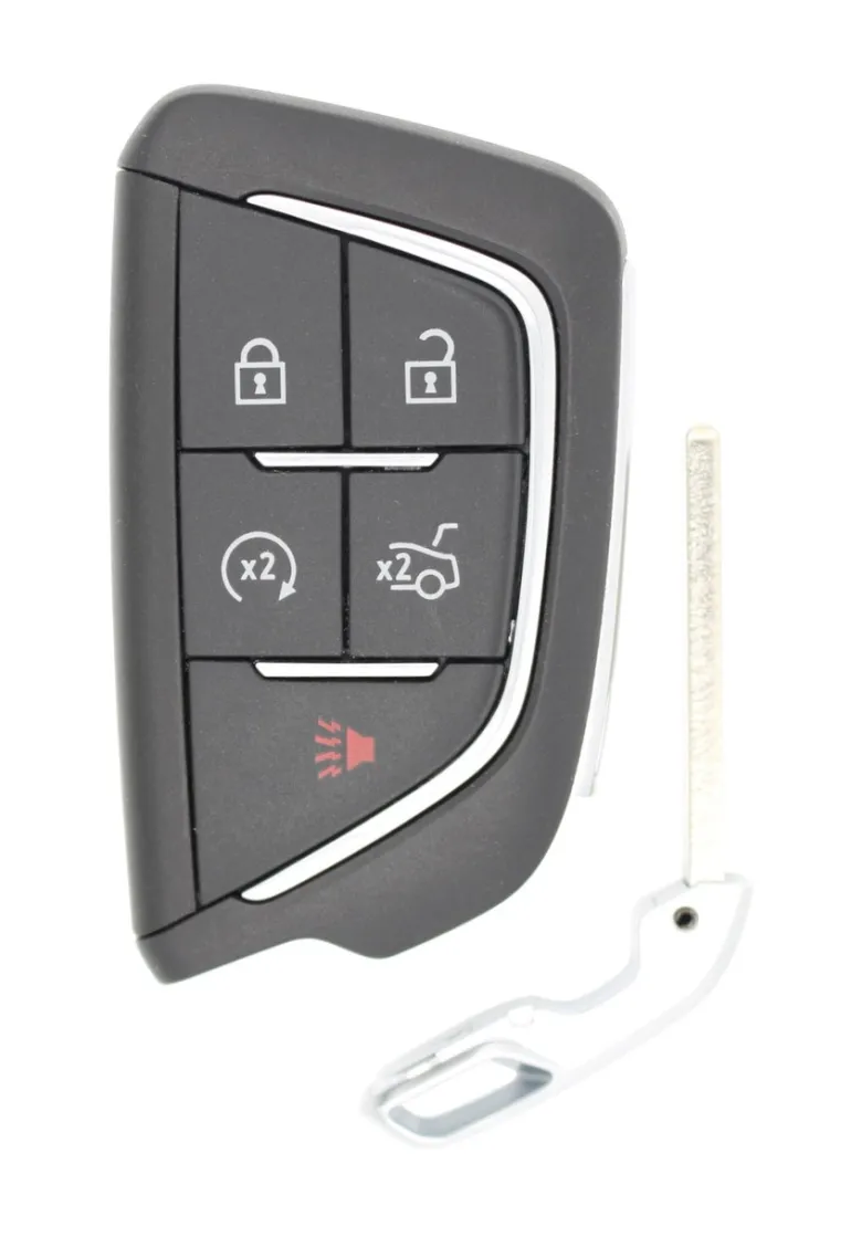 Cadillac 13548127 OEM 5 Button Key Fob