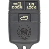 Cadillac 25609144 OEM 3 Button Key Fobs