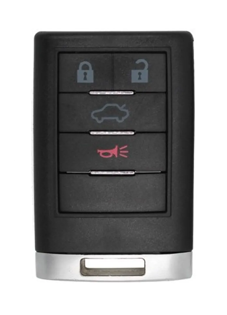 Cadillac OUC6000066 OEM Key Fob 4 Button