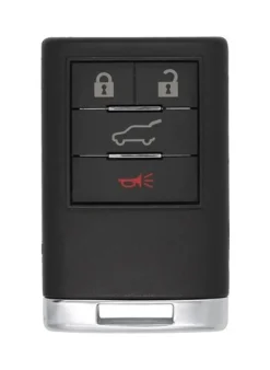 Cadillac SRX OEM 4 Button Key Fob Memory 1