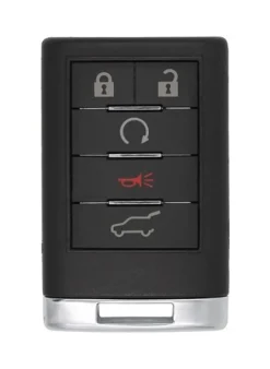 Cadillac SRX OEM 5 Button Key Fob Memory 2