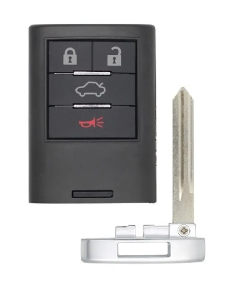 Cadillac STS OEM 4 Button Key Fob Memory 1 w/ Trunk Release