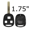 *Case & Key Only* 3 Button HYQ12BBT | HYQ1512V | NI412BBB | N14TMTX-1 Lexus | 1.75" Blade