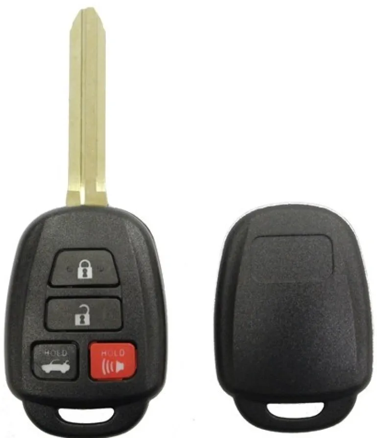 *Case & Key Only* 4 Button HYQ12BEL | HYQ12BDM Toyota | H Chip