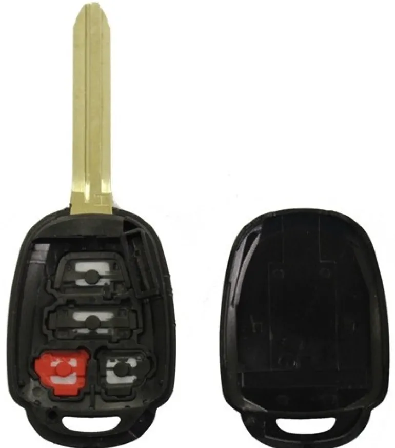 *Case & Key Only* 4 Button HYQ12BEL | HYQ12BDM Toyota | H Chip
