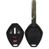 *Case & Key Only* 4 Button OUCG8D-620M-A | OUCG8D-625M-A Mitsubishi