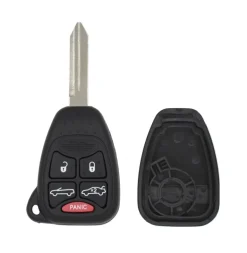 *Case & Key Only* for Chrysler 5 Button OHT692427AA