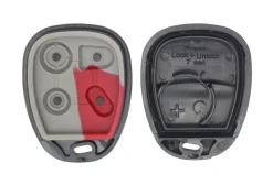 *Case & Pad Only* 4 Button ABO0204T | AB00204T w/ Trunk Release GM