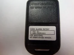 CHAPMAN GOH-FRDPC2002 KEY FOB Keyless Entry Remote Alarm Replace