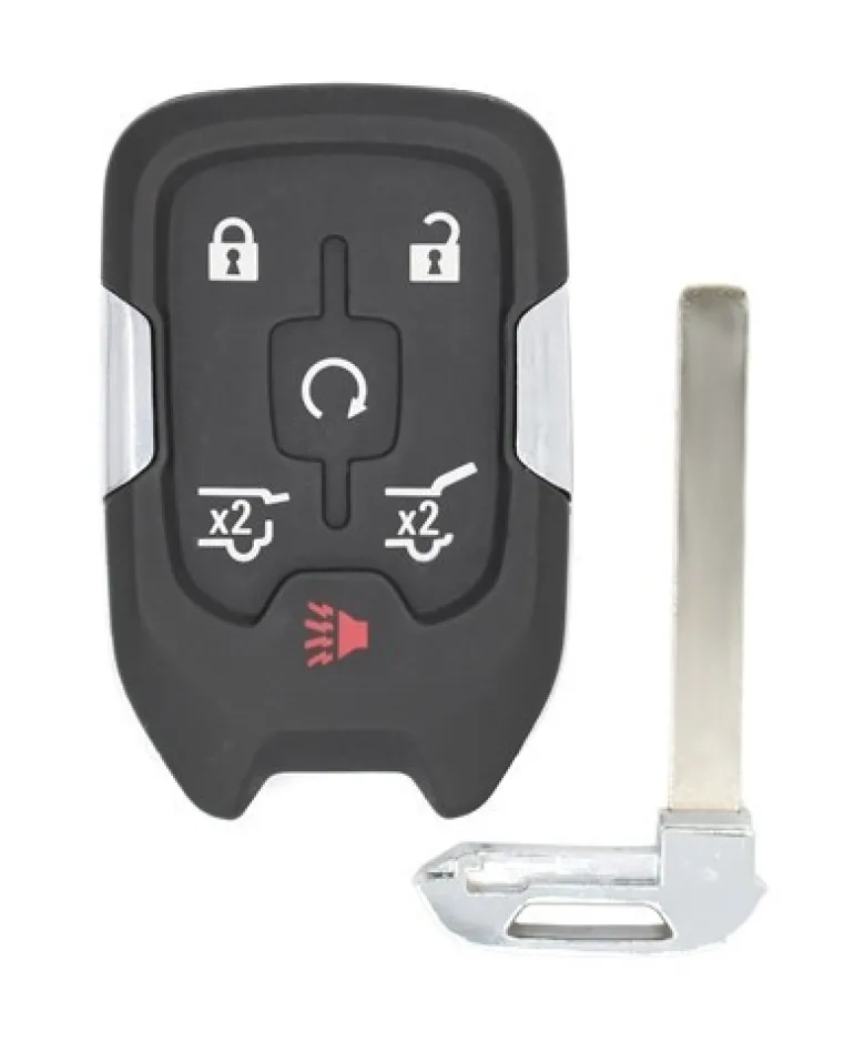 Chevrolet 13508278A OEM 6 Button Key Fob