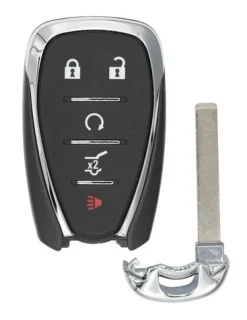 Chevrolet 13506669 B OEM 5 Button Key Fob