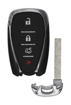 Chevrolet 13522890 B OEM 4 Button Key Fob