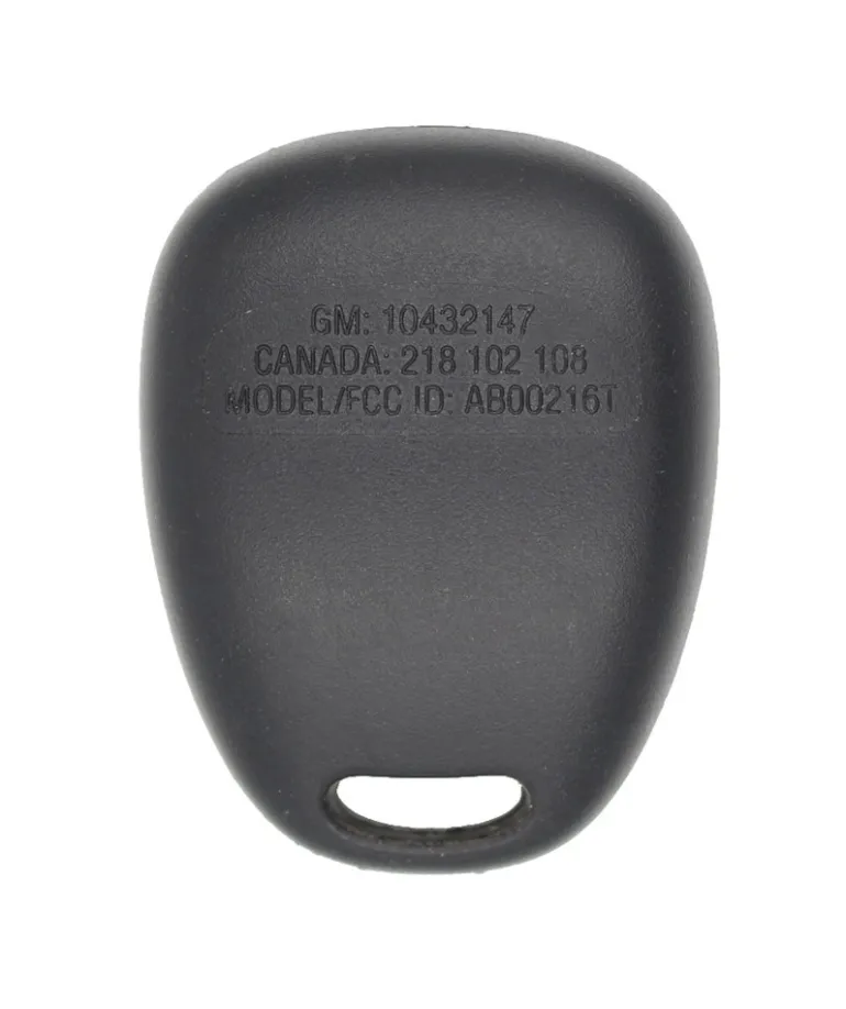 Chevrolet 10432147 OEM 4 Button Key Fob