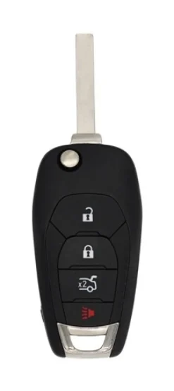 Chevrolet 13514111 OEM 4 Button Key Fob
