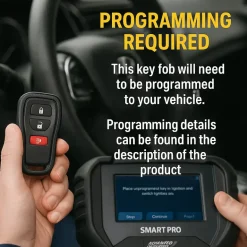 Chrysler 05026197AC OEM 7 Button Key Fob