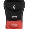 Chrysler Dodge Jeep 4 Button Rubber Pad Insert For A Key Fob Car Remote Case