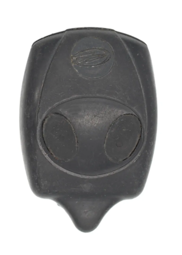COMMAND START ALL BLACK 2BTNS Factory OEM KEY FOB Keyless Entry Remote Alarm