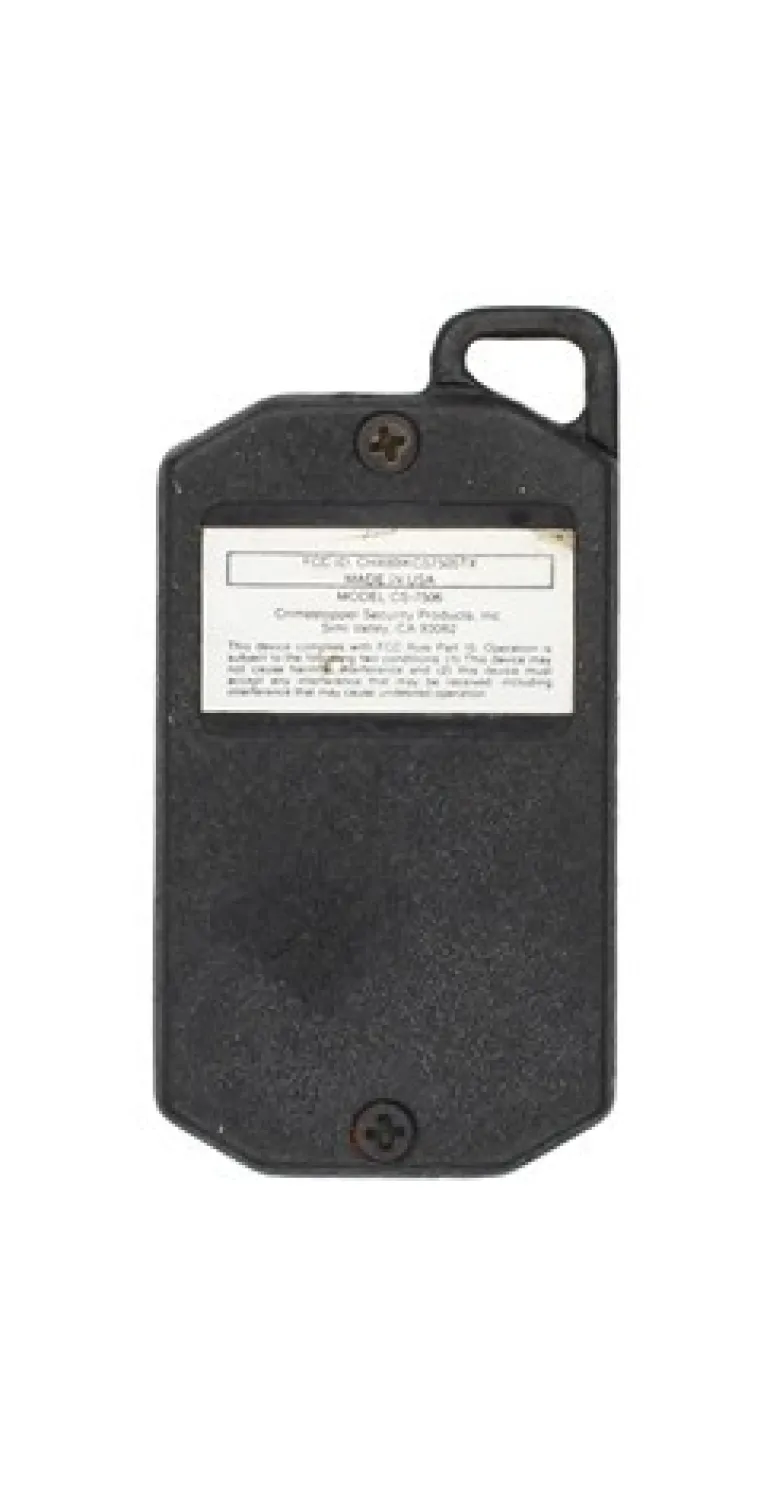 CRIMESTOPPER CS-7506 CHX8BKCS7505TX KEY FOB Keyless Entry Remote Alarm Replace