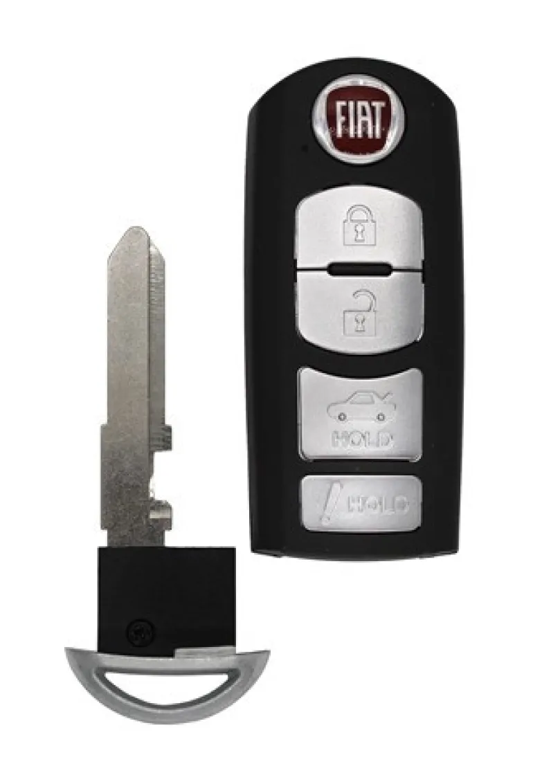 Fiat 124 Spider OEM 4 Button Key Fob