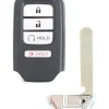 Honda A3C0113290000 OEM 4 Button Key Fob