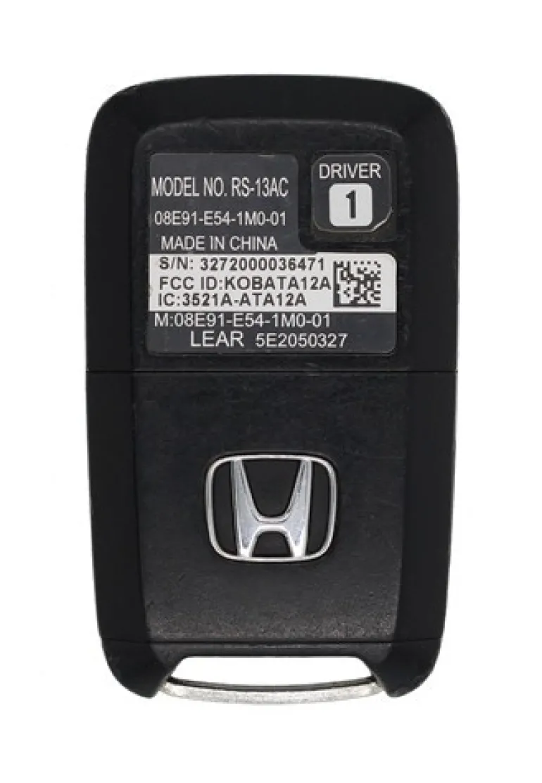 Honda Civic OEM 4 Button Key Fob Driver 1