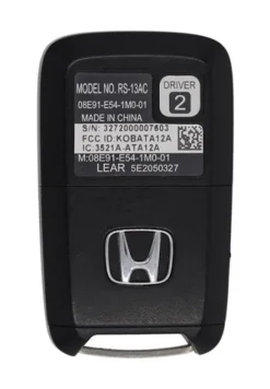 Honda 08E91-E54-1M0-01 OEM 4 Button Key Fob Driver 2