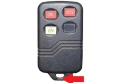 HONEYWELL CFSDL5804E WHITE OFF Factory OEM KEY FOB Keyless Entry Remote Alarm