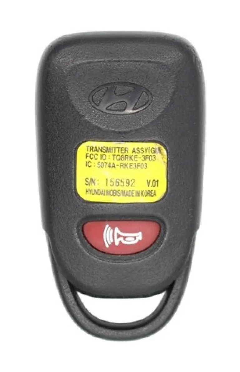 Hyundai Elantra Touring OEM 4 Button Key Fob TQ8RKE-3F03