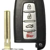 Hyundai Genesis Coupe OEM 4 Button Key Fob SY5BH4FNA04