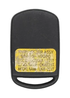 Hyundai 95430-39080 OEM 3 Button Key Fob