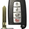 Hyundai SVI-RBFNA04 OEM 4 Button Key Fob