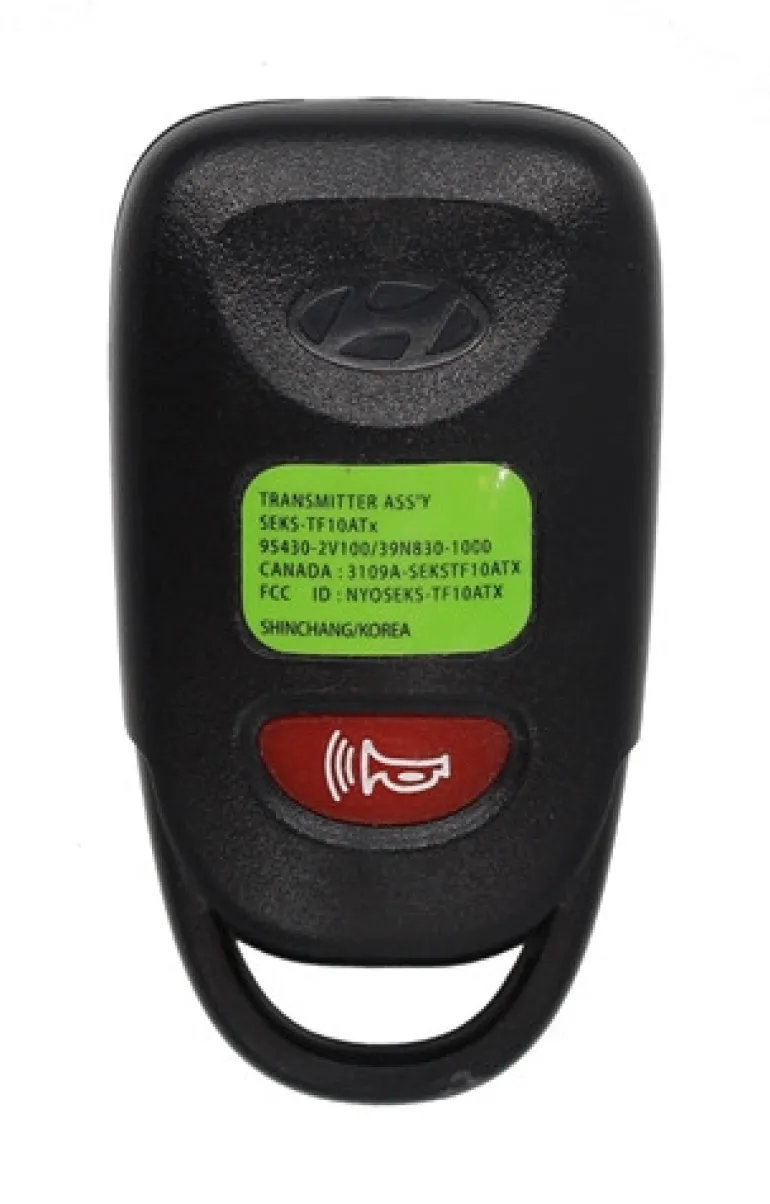 Hyundai 95430-2V100 OEM 4 Button Key Fob