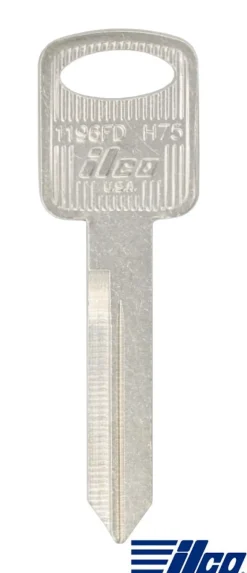 ilco H75 Metal Key Blank